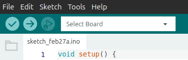 Arduino IDE Select a Board